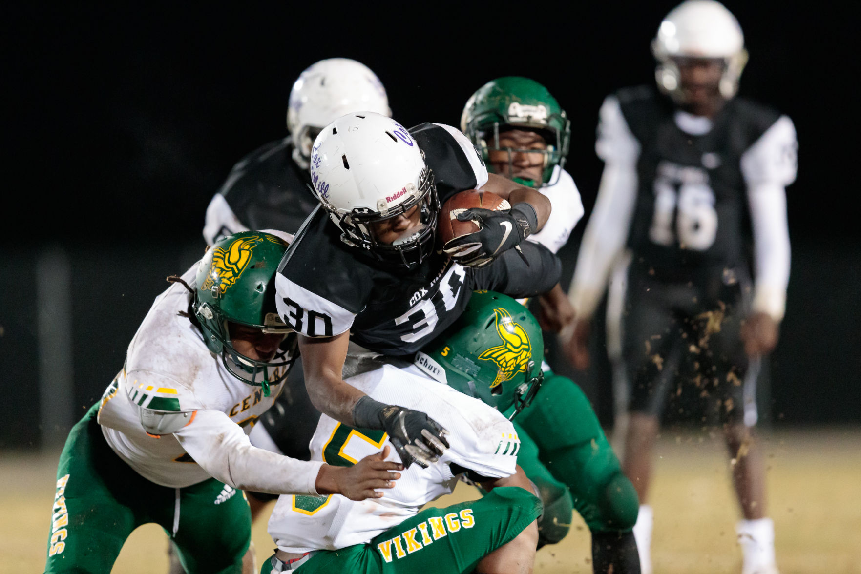 Cox Mill defeats Central Cabarrus 31-6 on Senior Night.